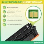 206A Toner Cartridges 4 Pack for HP Printers