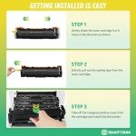 206A Toner Cartridges 4 Pack for HP Printers