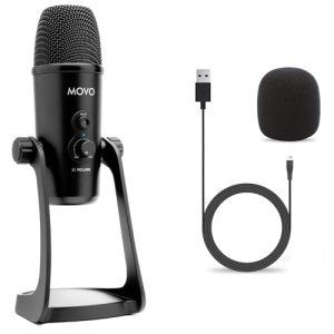 Movo UM700 USB Gaming Microphone with Adjustable Patterns