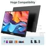 InnoView 15.6" FHD Portable Monitor with Speakers