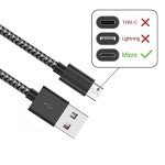 Gopala 6-Pack Micro USB Charging Cables 5ft