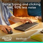 Logitech MK295 Wireless Silent Keyboard and Mouse Combo