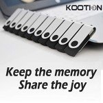 KOOTION 10-Pack 4GB USB Flash Drives - Black