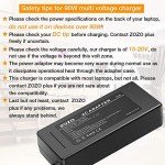 ZOZO 90W Universal Laptop Charger with 17 Tips