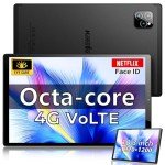 Android Tablet, 6GB RAM, 128GB Storage, Eye Protection