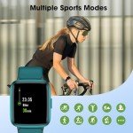 Smart Fitness Tracker Watch with Heart Rate Monitor