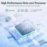 Android Tablet, 6GB RAM, 128GB Storage, Eye Protection