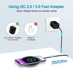 Samsung Fast Wireless Charger Pad Bundle, 15W