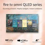 65" Amazon Fire TV Omni QLED 4K Smart TV