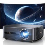 Alvar 4K Smart Projector with WiFi and Bluetooth