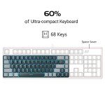 MageGee 60% Mechanical Gaming Keyboard with LED Backlight