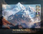 WiFi 6 Smart 4K Projector with Google TV