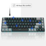 MageGee 60% Mechanical Gaming Keyboard with LED Backlight