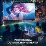 GooDee 4K Mini Projector with WiFi & Bluetooth