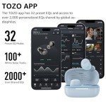 TOZO A1 Wireless Earbuds with AI Call Mic