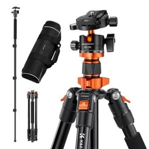 K&F Concept 62" Lightweight Tripod with Monopod