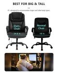 Ergonomic Big & Tall Office Chair for Heavy People
