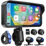 LBW Motorcycle Dash Cam with Dual HD Cameras