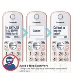 Panasonic Bluetooth Cordless Phone System with 2 Handsets