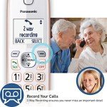 Panasonic Bluetooth Cordless Phone System with 2 Handsets