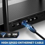 10-Pack Ultra Clarity CAT 6 Ethernet Cables