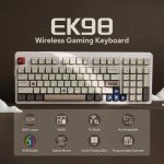 EPOMAKER EK98 Wireless RGB Mechanical Gaming Keyboard