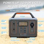 ALLWEI 300W Portable Power Station & Solar Generator
