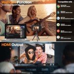 4K Auto-Focus Camera with Flip Screen & Accessories