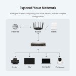 Tenda 8-Port Gigabit Unmanaged Ethernet Switch