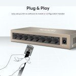 Tenda 8-Port Gigabit Unmanaged Ethernet Switch