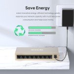 Tenda 8-Port Gigabit Unmanaged Ethernet Switch