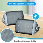 800W Waterproof Outdoor Bluetooth Speakers System