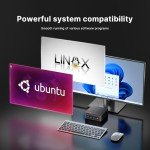 BOSGAME Mini Gaming PC Ryzen 7 32GB RAM