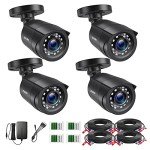 ZOSI 1080P HD Weatherproof Security Camera 4-Pack