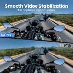 4K WiFi Action Camera with 64MP & 8X Zoom