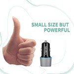 Dual USB Car Charger Adapter 20W Fast Charging
