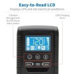 Tripp Lite 1500VA UPS Battery Backup Surge Protector