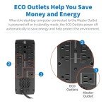 Tripp Lite 1500VA UPS Battery Backup Surge Protector