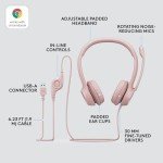 Logitech H390 USB Wired Headset with Noise-Canceling