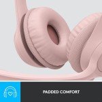 Logitech H390 USB Wired Headset with Noise-Canceling