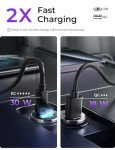 LISEN 54W USB-C Car Charger Adapter for Phones