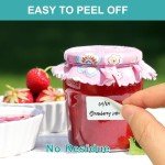 Waterproof Removable Freezer Labels for Food Storage