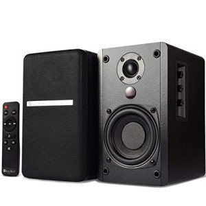 SINGING WOOD BT25 Bluetooth Bookshelf Speakers - Black
