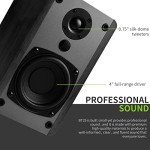 SINGING WOOD BT25 Bluetooth Bookshelf Speakers - Black