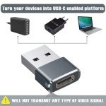 USB to USB-C Adapter 3-Pack for Devices