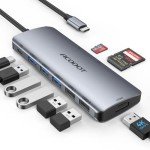 Acodot 9-in-1 USB C Hub with 4K HDMI