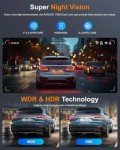 RENGAC 4K Dual Dash Cam with WiFi and GPS