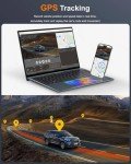 RENGAC 4K Dual Dash Cam with WiFi and GPS