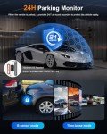RENGAC 4K Dual Dash Cam with WiFi and GPS