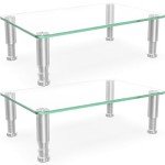 Adjustable Monitor Riser Stand for Flat Screens